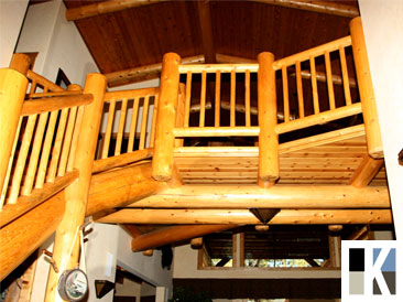 Painted and Stained Home Interior